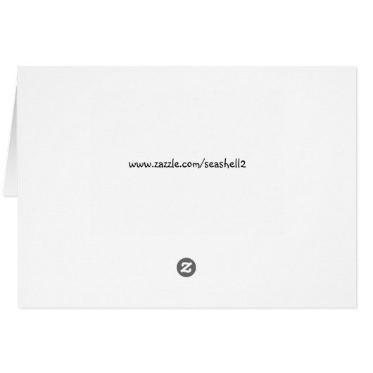 Flower Pot Blessing Cards (Back Horizontal)