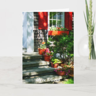 Flower Pots and Red Shutters Announcement