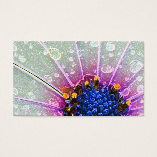 Customizable Flower power business card templates