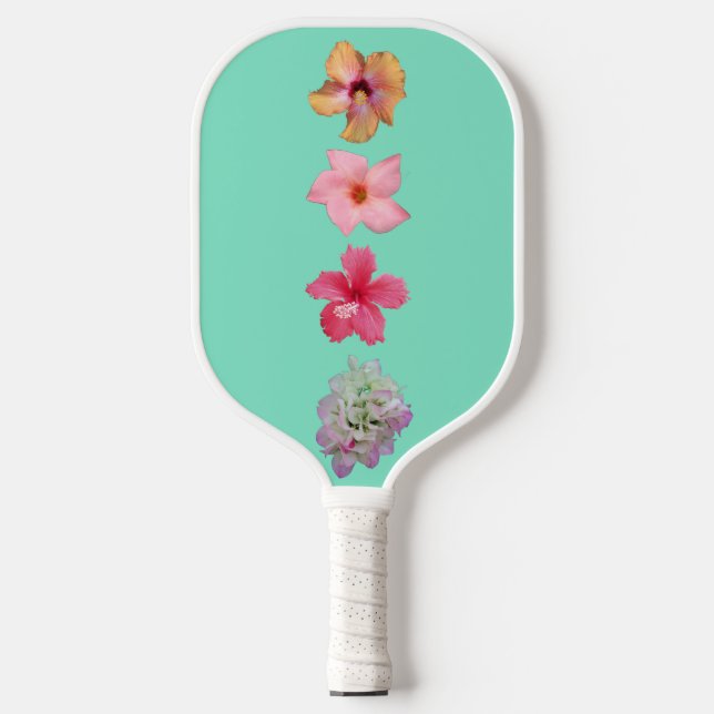 Flower Power 1  Pickleball Paddle (Front)