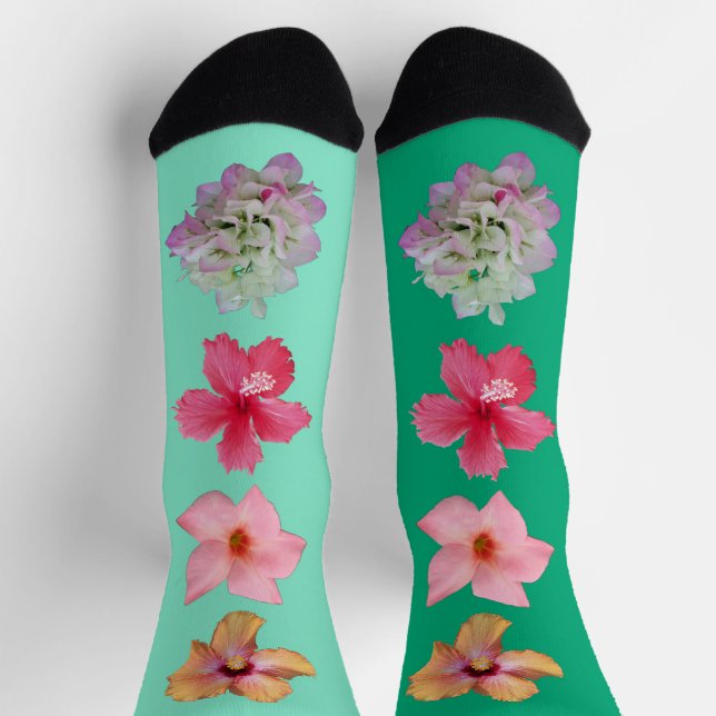 Flower Power 1 Socks (Top)