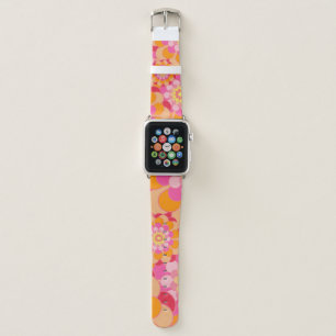 Flower Power - 60's Vibe Apple Watch Band