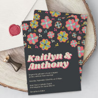 Flower Power 70's Retro Groovy Wedding