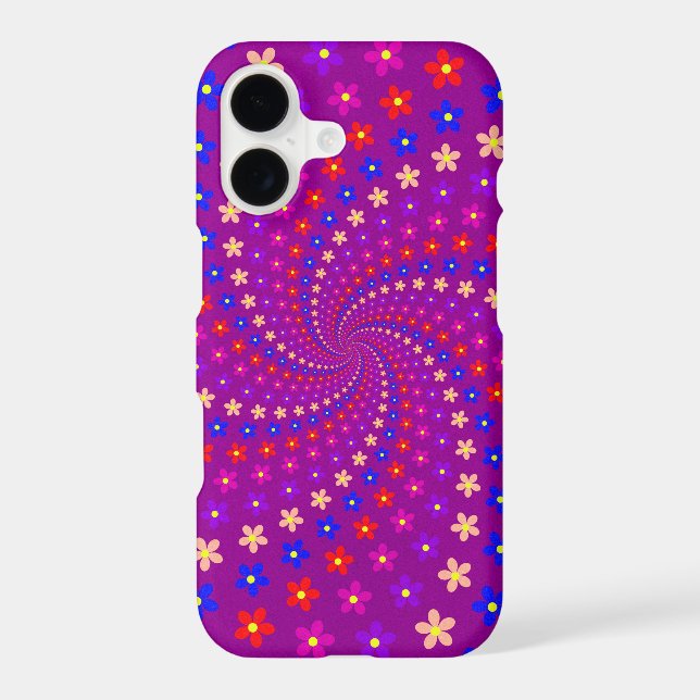 Flower Power Abstract Case-Mate iPhone Case (Back)