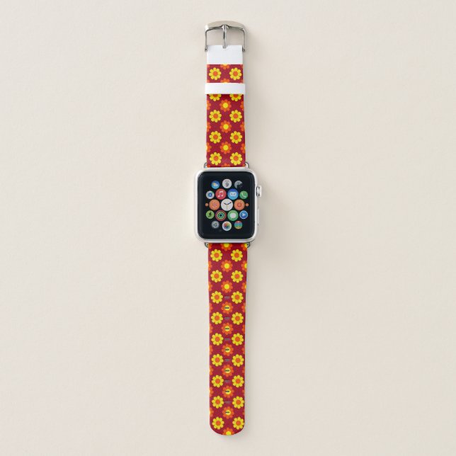 Flower Power Apple Watch Band (Front)