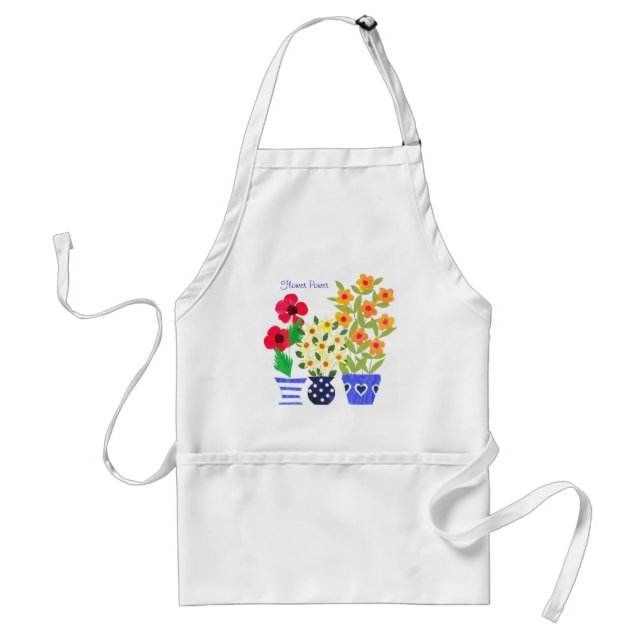 'Flower Power' Apron (Front)