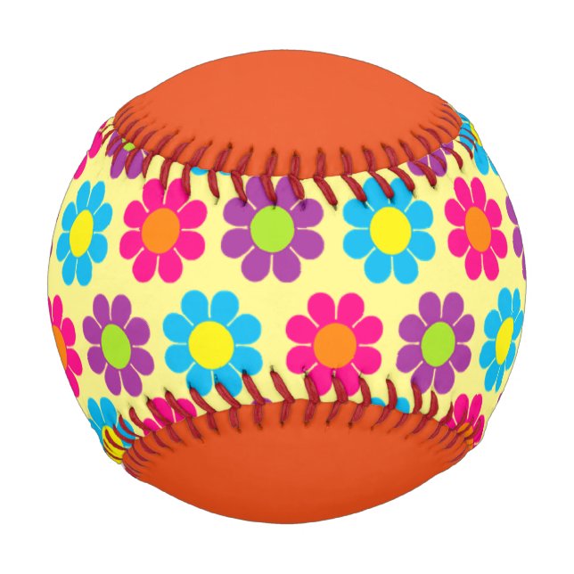Flower Power Baseball (Front)