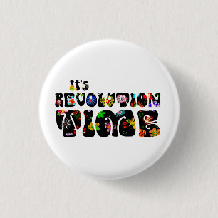 Flower Power Bernie Sanders 2016 Button
