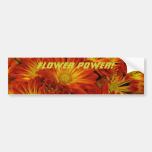Flower Power! Bumper Sticker