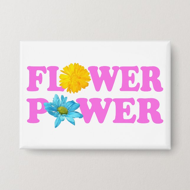 Flower Power Button (Front)