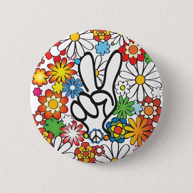 Flower Power Button (Front)