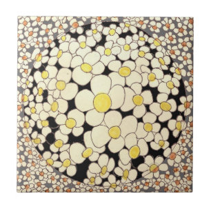 "FLOWER POWER" by CR Sinclair Ceramic Tile