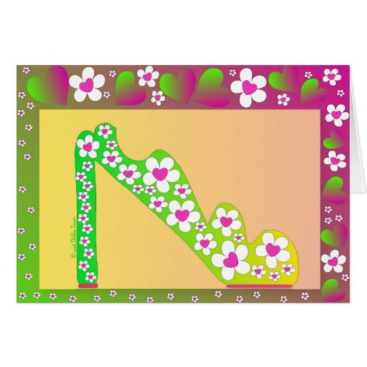 Flower Power by Debbie Jensen Cards (Front Horizontal)
