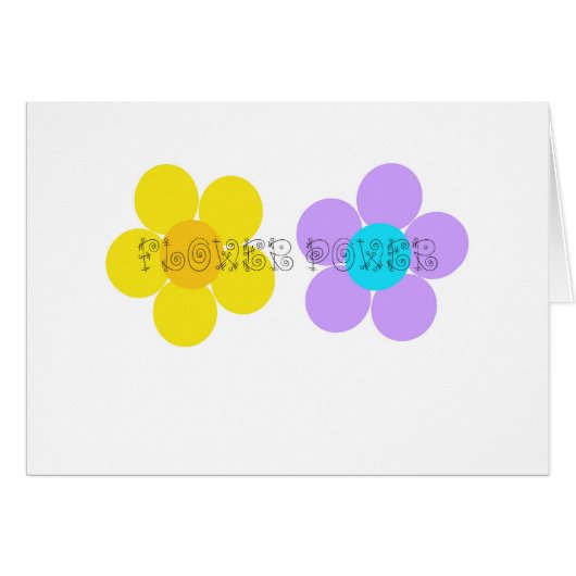 Flower Power Cards (Front Horizontal)