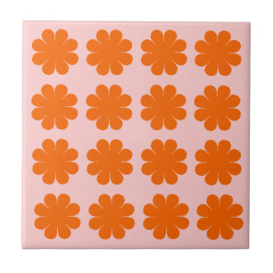 Flower Power Ceramic Tile