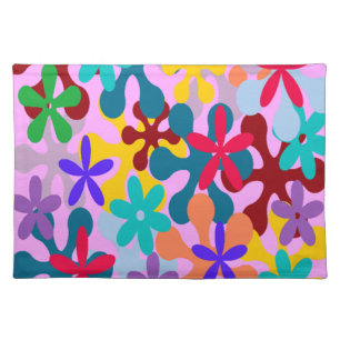 Flower Power Cloth Placemat