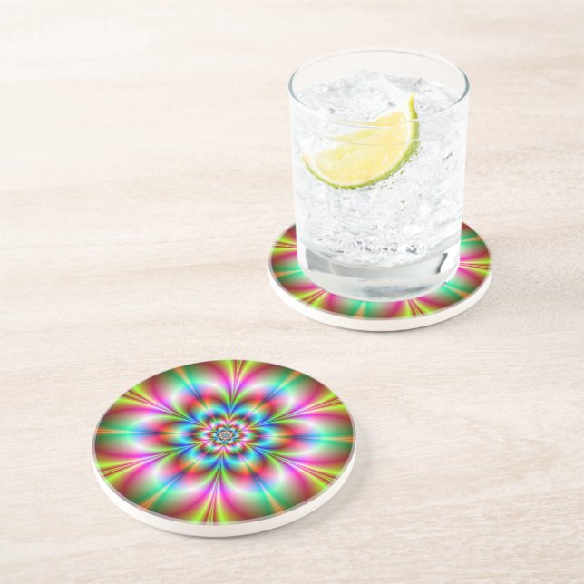 Flower Power Coaster (Side)