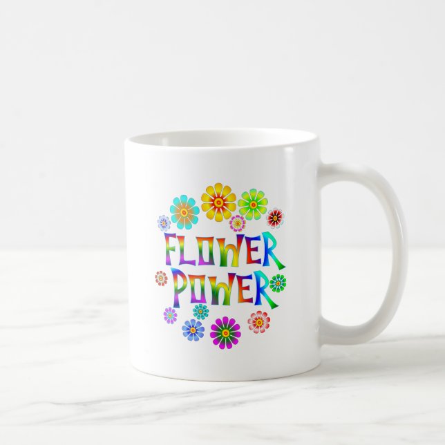 FLOWER POWER COFFEE MUG (Right)