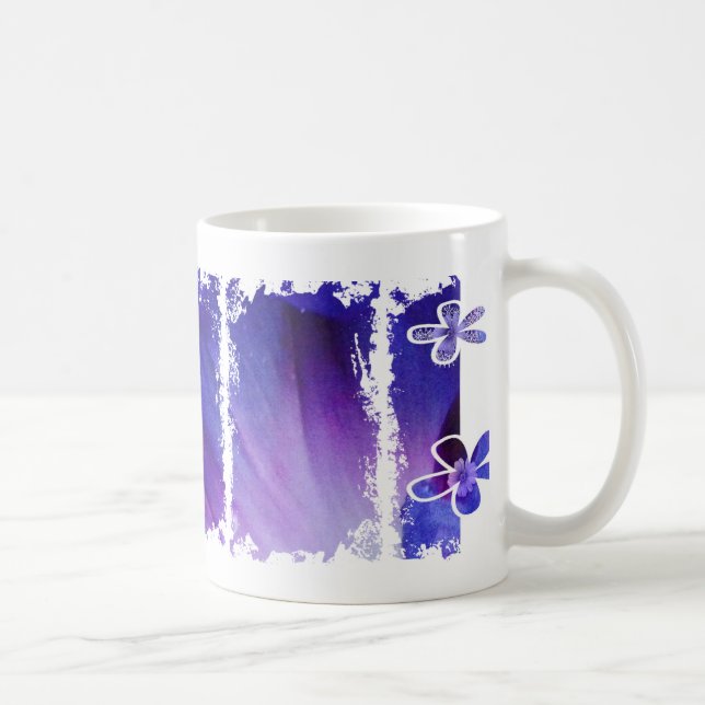 "Flower Power" Coffee Mug (Right)
