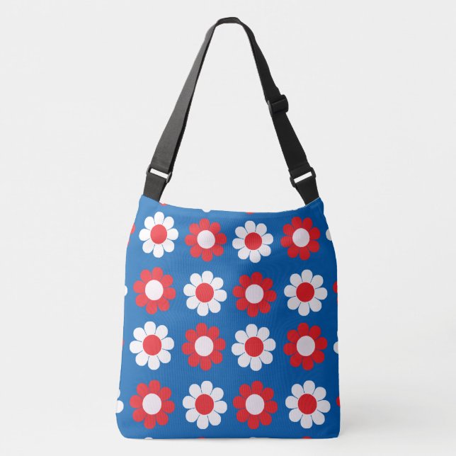 Flower Power Crossbody Bag (Front)