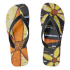 Flower Power Flip Flops