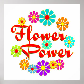 1960s Retro Flower Power Posters, 1960s Retro Flower Power Prints, Art ...