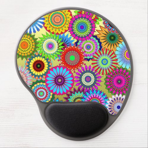 Flower Power Gel Mousepad