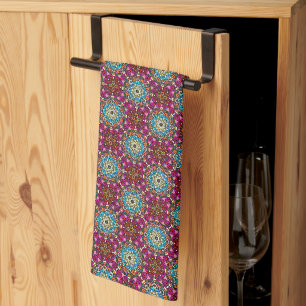 Flower Power Groovy Garden Kitchen Towel