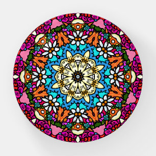 Flower Power Groovy Garden Paperweight