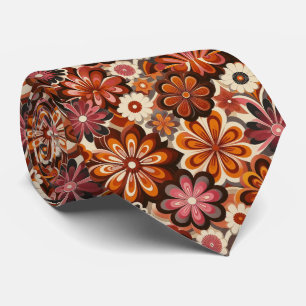 Flower Power Hippy Neck Tie