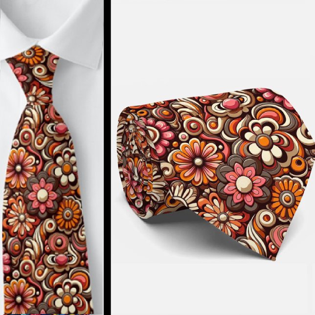 Flower Power Hippy Neck Tie (Creator Uploaded)