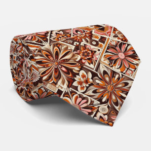 Flower Power Hippy Neck Tie