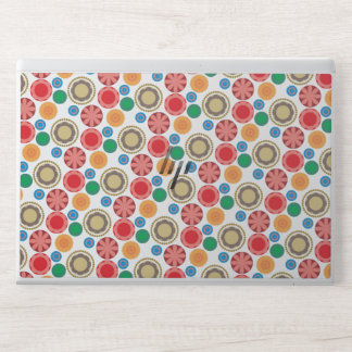 Flower Power in Rows 002 HP Laptop Skin