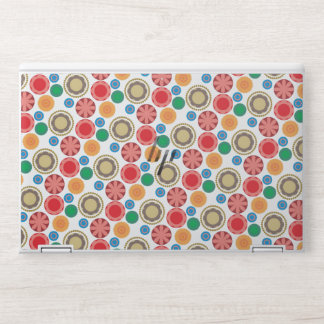 Flower Power in Rows 002 HP Laptop Skin