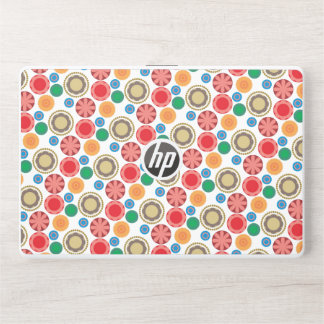Flower Power in Rows 002 HP Laptop Skin