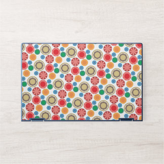 Flower Power in Rows 002 HP Laptop Skin