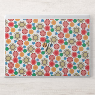 Flower Power in Rows 002 HP Laptop Skin