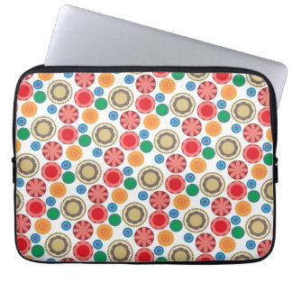 Flower Power in Rows 002 Laptop Sleeve
