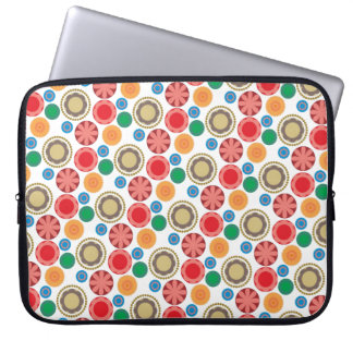 Flower Power in Rows 002 Laptop Sleeve