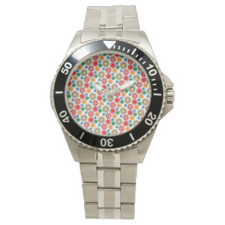 Flower Power in Rows 002 Watch