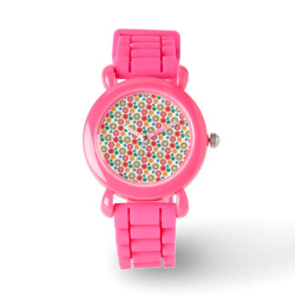 Flower Power in Rows 002 Watch