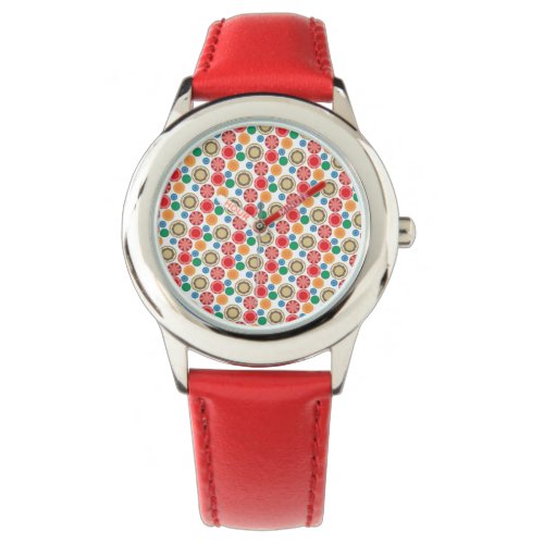 Flower Power in Rows 002 Watch