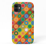Flower Power in Rows iPhone 11 Case