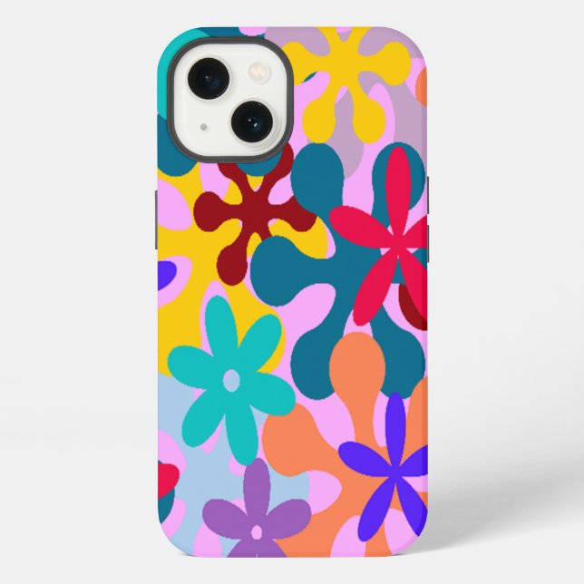 Flower Power Iphone Case (Back)