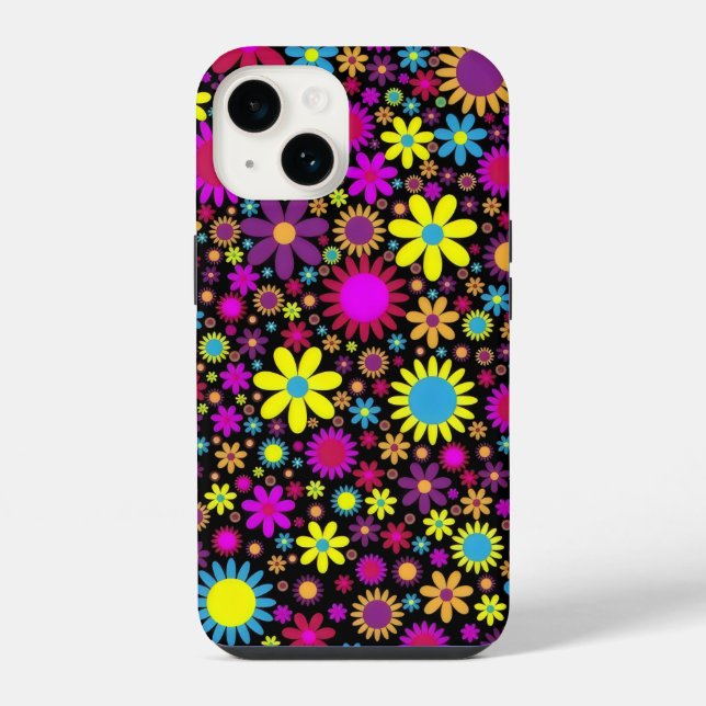 Flower Power Iphone Case (Back)