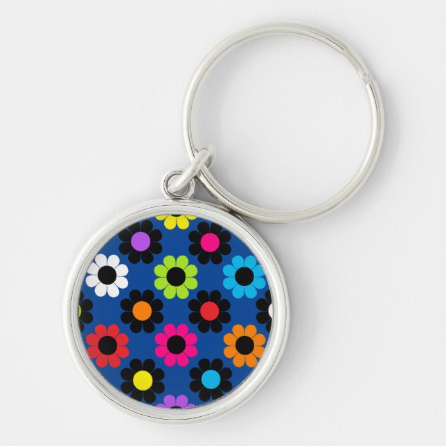 Flower Power Keychain (Front)