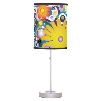 Flower Power Lamp by GiftStation at Zazzle