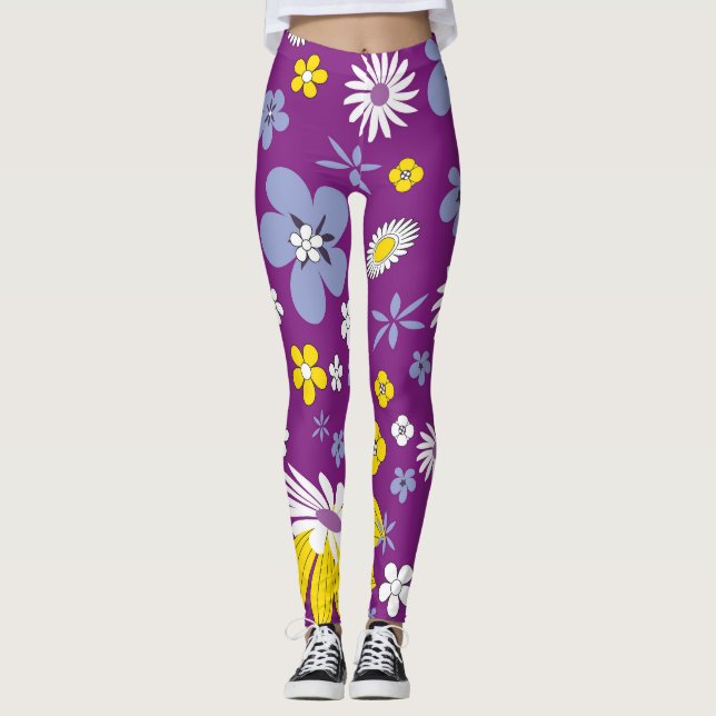 flower power leggings (Front)