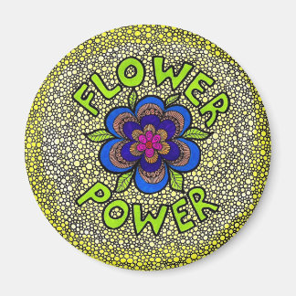 Flower Power Magnet