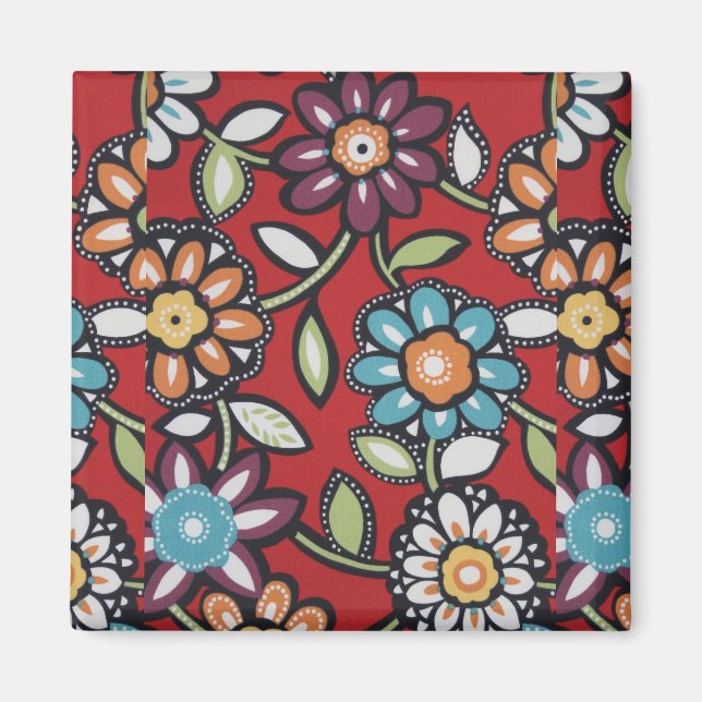 flower power magnet (Front)